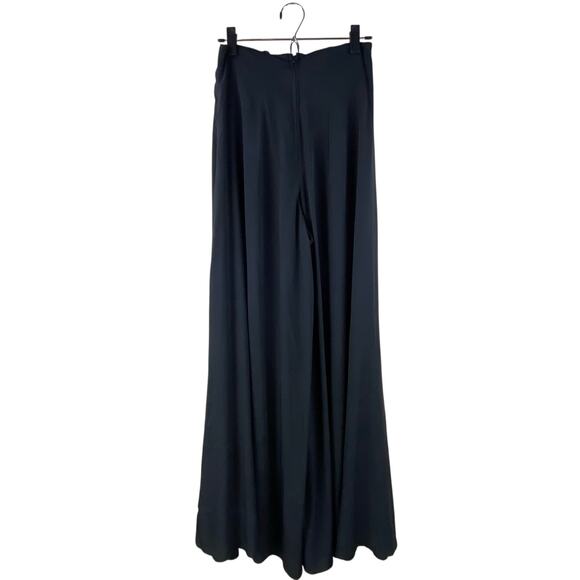 Sparkle & Fade Black Super Wide Leg Pants Size 4 Boho New With Tags - Picture 3 of 9